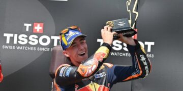 Pedro Acosta pesca un podio en el GP de República Checa