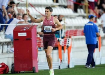 Mariano García busca esta noche en Tarragona proclamarse campeón de España al aire libre en los 800 metros