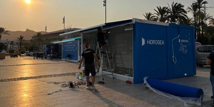 Hidrogea se une a The Ocean Race en Cartagena con la sostenibilidad del agua como protagonista