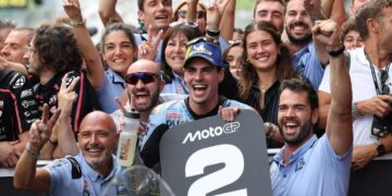 Un intratable Fermín Aldeguer finaliza segundo en el GP de Austria de MotoGP