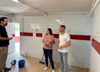 Murcia arranca la reforma de los vestuarios del campo de fútbol de La Alberca