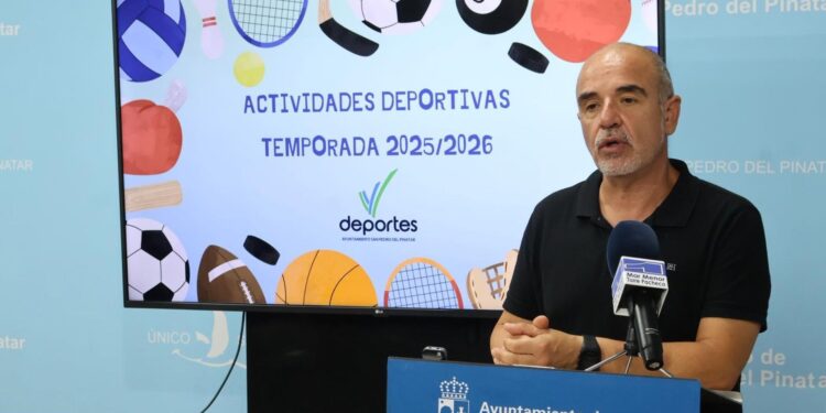 San Pedro del Pinatar lanza 750 plazas en su nueva programación deportiva 2025-2026