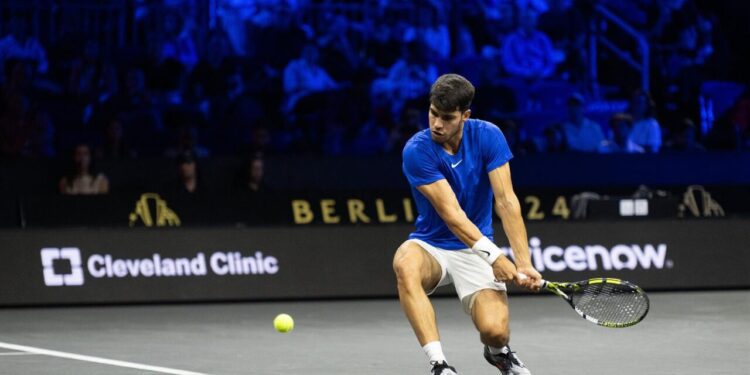 Alcaraz disfruta de la Copa Laver como experiencia única de convivencia y aprendizaje