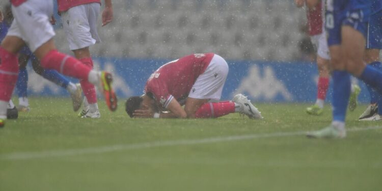 Suspendido el CE Sabadell-FC Cartagena por fuertes lluvias