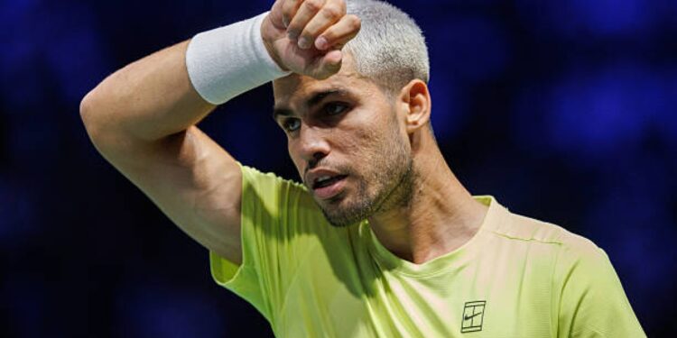 Carlos Alcaraz llega a Turín con la misión de acabar el año número 1