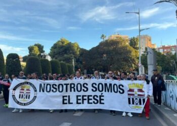 La afición del FC Cartagena «se harta» del bloqueo institucional del club