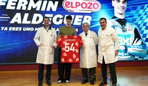 Fermín Aldeguer, nuevo embajador de El Pozo Alimentación