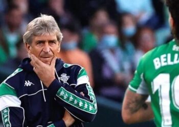 Pellegrini, técnico del Betis, le da peso al partido de Copa del Rey frente al Real Murcia