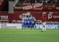El Real Murcia cosecha la primera derrota de la era Colunga ante el Sabadell (0-1)