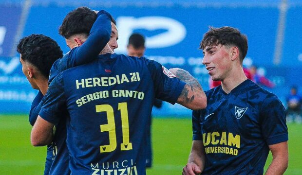 UCAM Murcia – Águilas: duelo por el liderato del grupo IV de Segunda RFEF