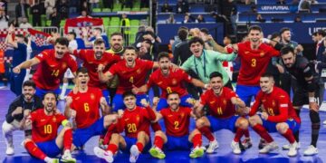 La «Armada Murciana» guía a España a la gran final de la Eurocopa de Futsal