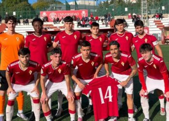 El Real Murcia Imperial se lleva el “mini derbi” ante el UCAM B (2-0)