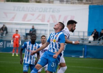 Primera final entre Real Jaén y Águilas F.C