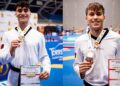 Los hermanos Milán Cánovas dejan su huella en el Campeonato de España de Taekwondo