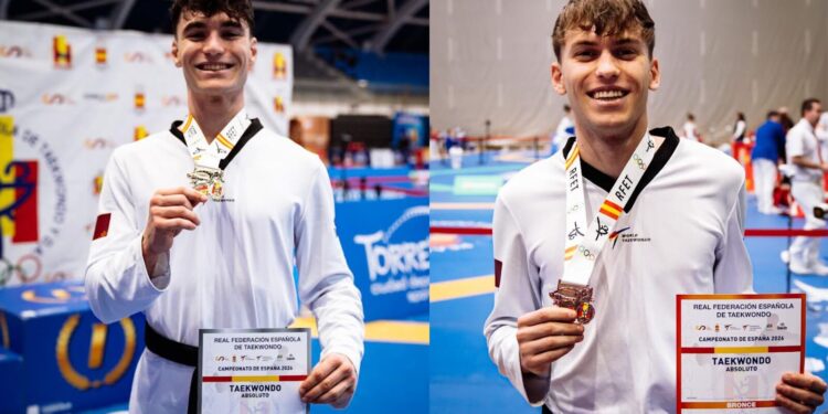 Los hermanos Milán Cánovas dejan su huella en el Campeonato de España de Taekwondo