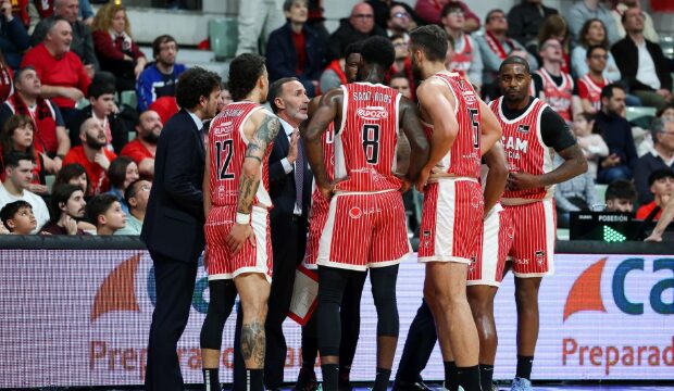 El UCAM Murcia pone a prueba su racha triunfal en una semana de vértigo ante PAOK y Joventut