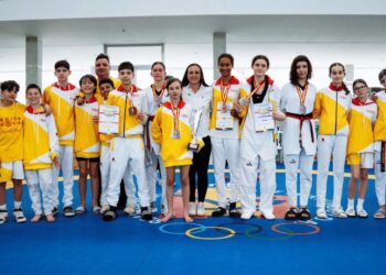 La Federación de Taekwondo de la Región de Murcia vuelve a casa con nueve medallas nacionales