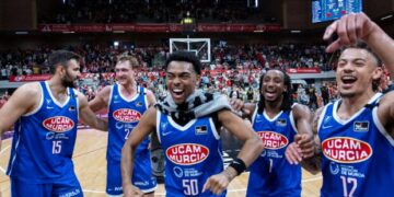 Un UCAM Murcia de leyenda busca coronar su temporada de récords en el Palacio