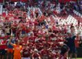 Marea grana en camino: la afición se vuelca con el Imperial en busca del ascenso a Segunda RFEF