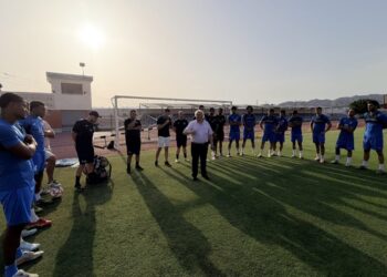 El Águilas FC inicia la pretemporada con la revisión médica de la plantilla