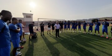 El Águilas FC inicia la pretemporada con la revisión médica de la plantilla