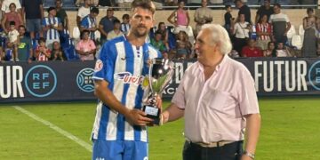 El Águilas cae por la mínima ante el Almería en un estreno que deja muy buenas sensaciones (0-1)