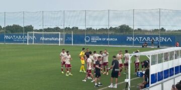 El Real Murcia de Sergi Guilló afronta la semana con una exigente doble cita veraniega