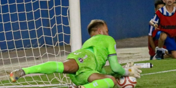 El Lorca Deportiva se mete en la final del Trofeo Manny Pelegrín tras superar al Águilas en la tanda de penaltis
