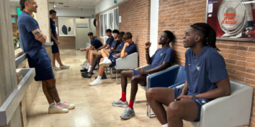 El UCAM Murcia CB arranca oficialmente la pretemporada con los exámenes médicos en el hospital Quirón
