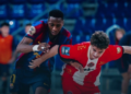 El Jimbee Cartagena frena al vigente campeón con un colosal Chispi y doblete de Tomaz
