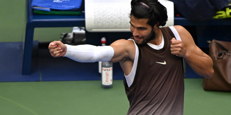 Carlos Alcaraz busca ante Shelton sus quintas semifinales consecutivas de Grand Slam