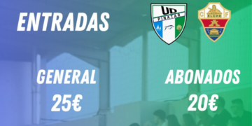 Entradas desde 15 euros: la UD Pinatar anuncia los precios para recibir al Elche CF